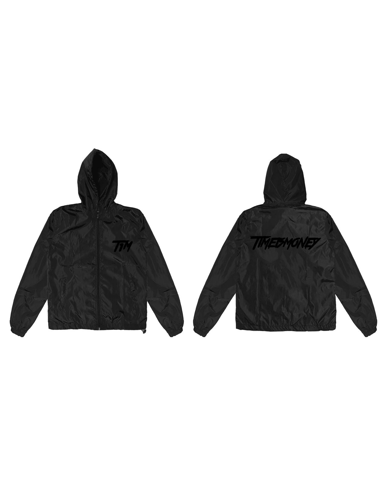 T1M TRIPLE BLACK WINDBREAKER